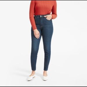 Everlane Authentic Stretch High-Rise Skinny Jeans